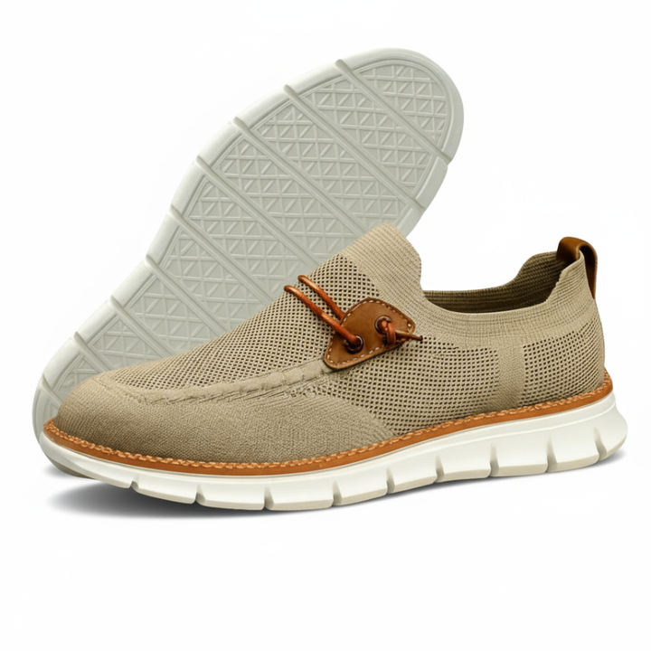 Men’s Lightweight Knit Comfort Slip-On Sneakers