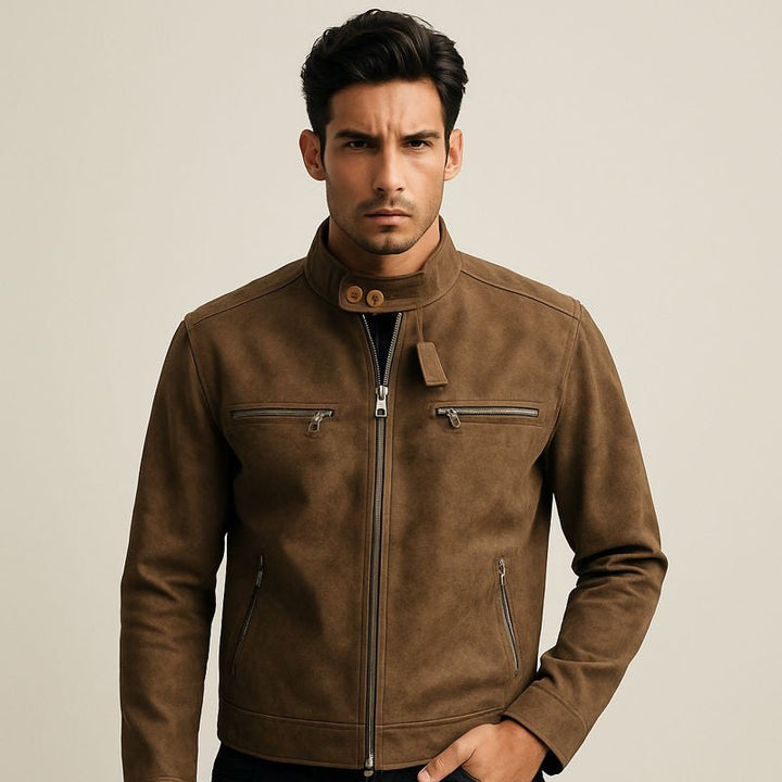 The Heritage Suede Rider Jacket