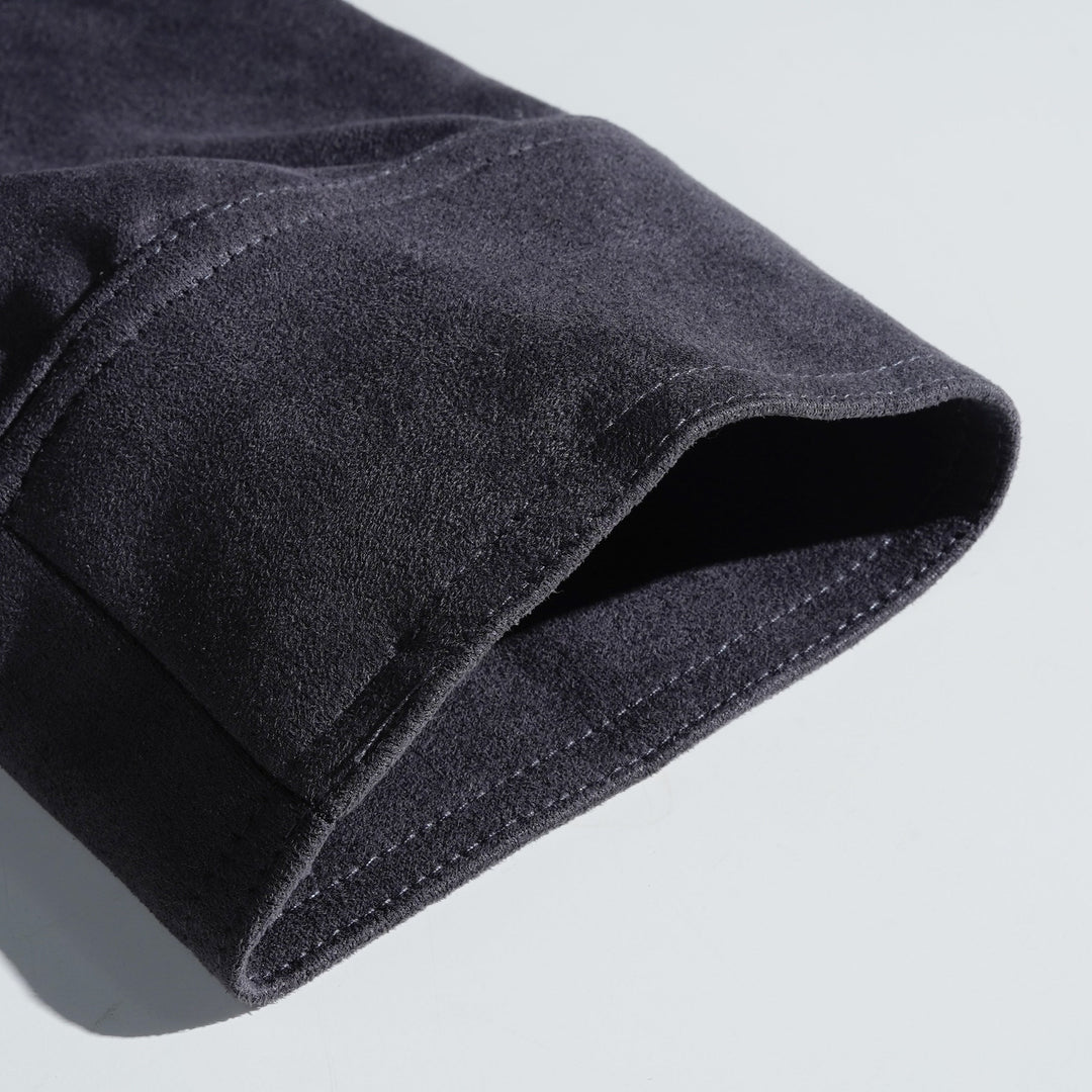 Stratford Suede Stand Collar Jacket