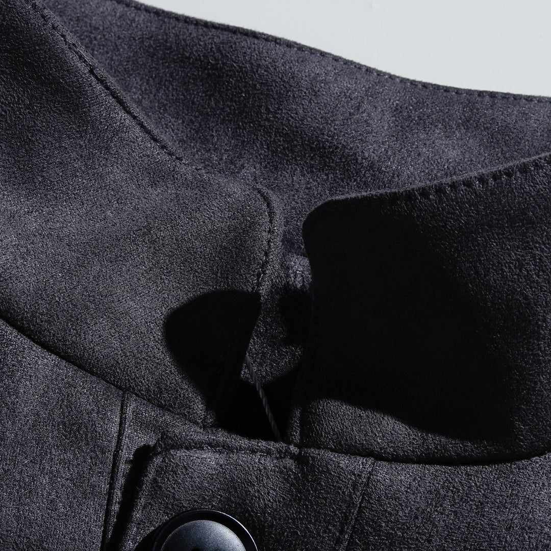Stratford Suede Stand Collar Jacket