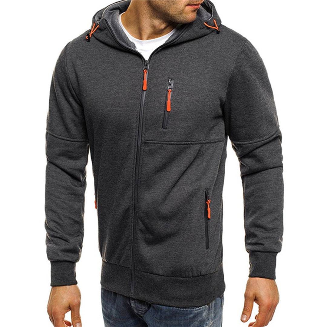 Zip-Up Fleece Hoodie