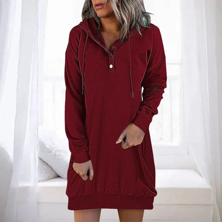 Luna Casual Hoodie Dress
