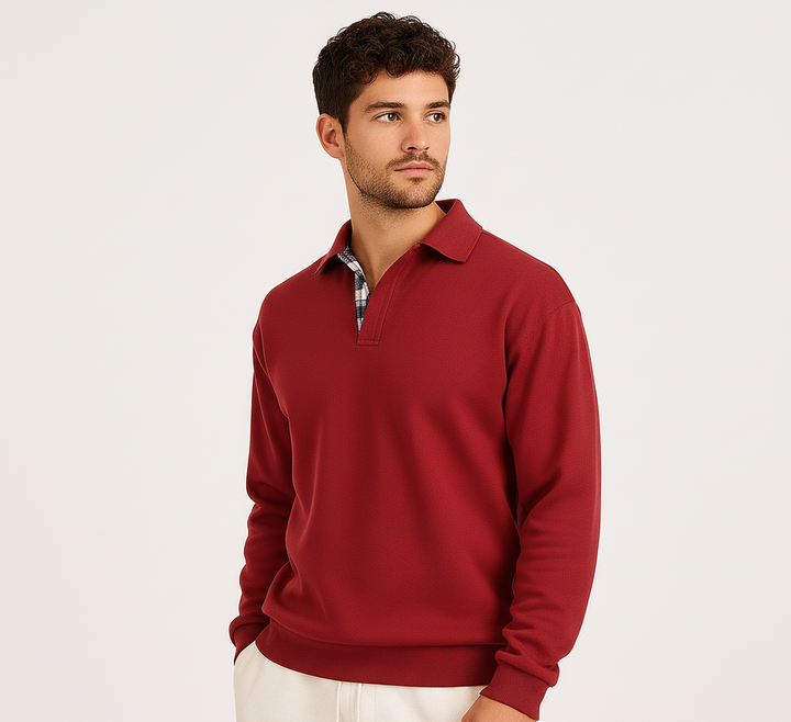 Calder Knit Half-Zip Sweater