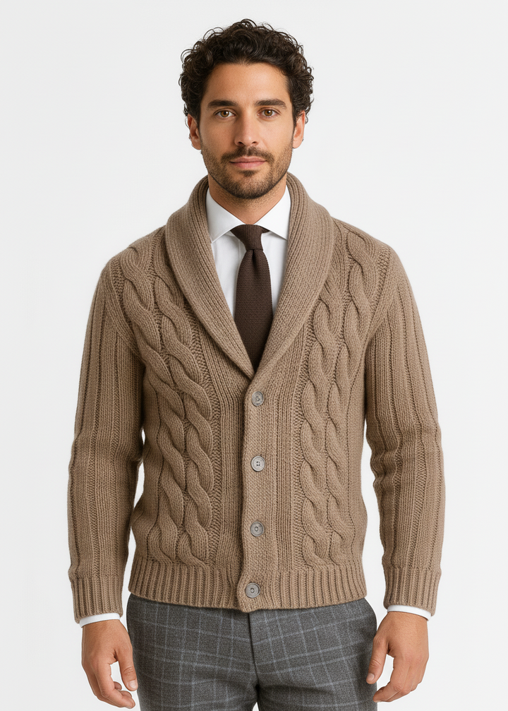 Harrington Knit Cardigan