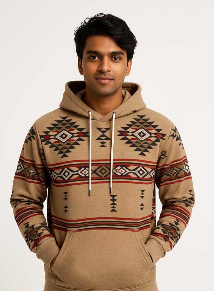 Jerome Aztec Hoodie