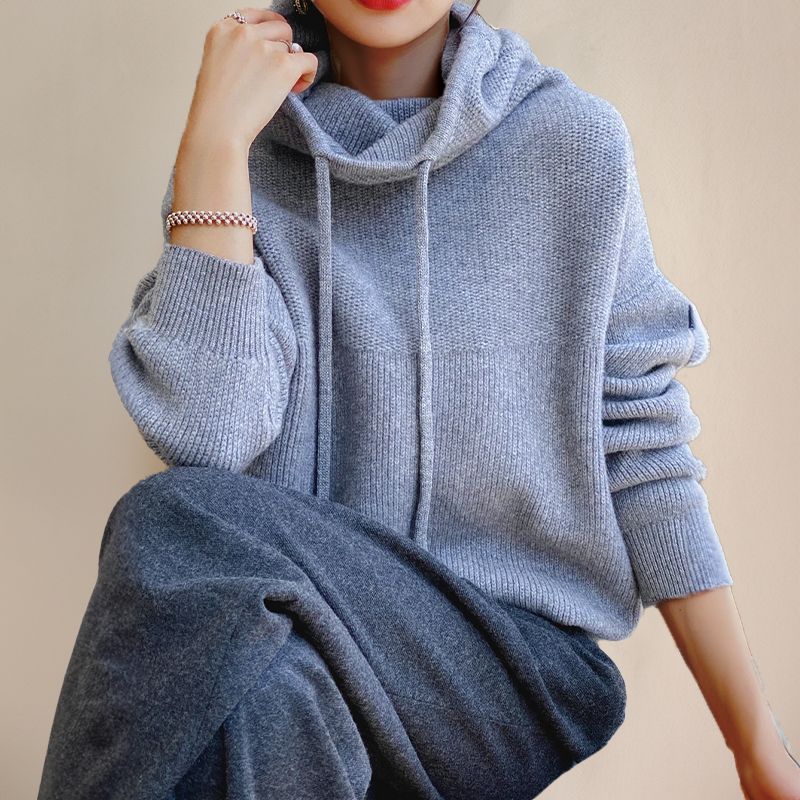 Elara Knit Hoodie
