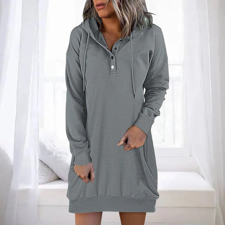 Luna Casual Hoodie Dress