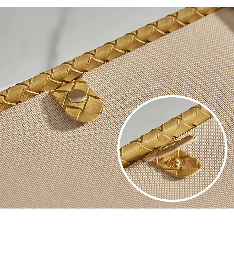 Liora Woven Tissue Box Cover