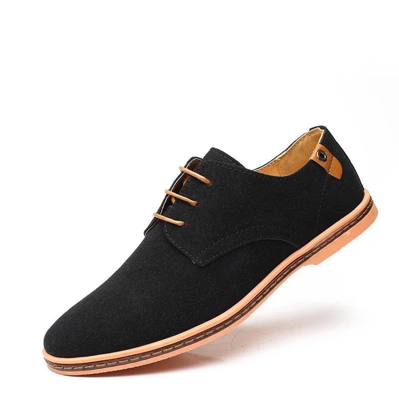 Classic Suede Oxford Shoes