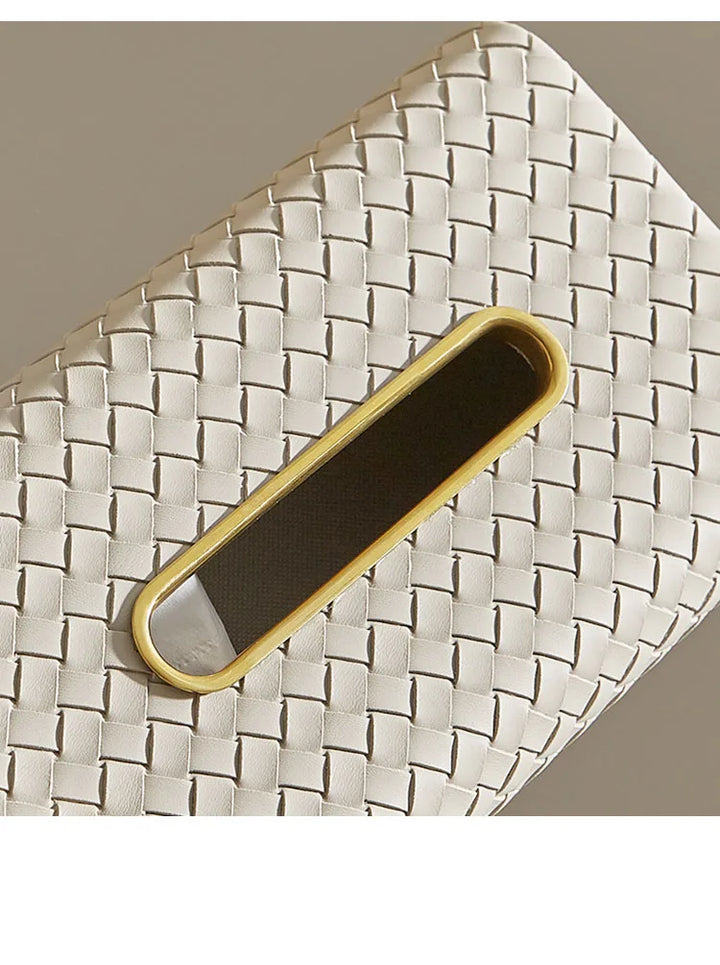 Liora Woven Tissue Box Cover