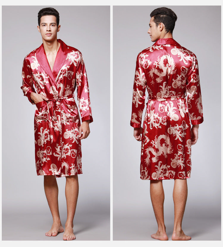 Imperio Satin Lounge Robe
