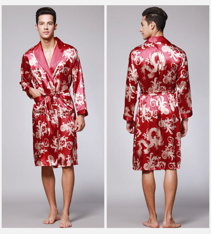 Imperio Satin Lounge Robe