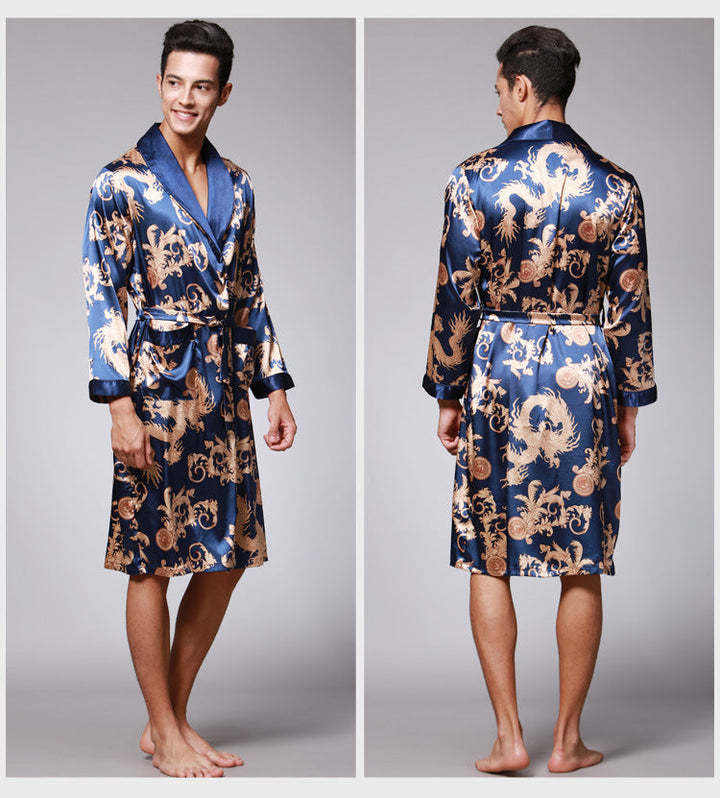 Imperio Satin Lounge Robe