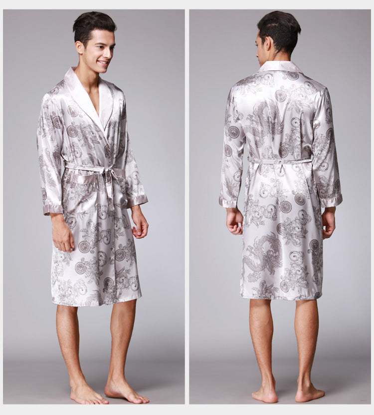 Imperio Satin Lounge Robe