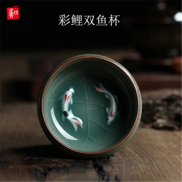 Koi Karmic Teacups