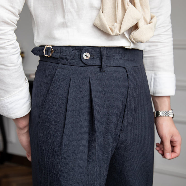 Liam Tailored High Waist Trousers