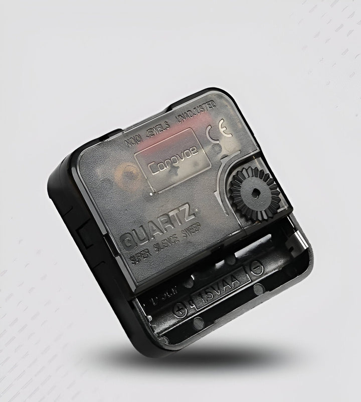 Transparent Acrylic Wall Clock – Silent Non-Ticking Wooden Design