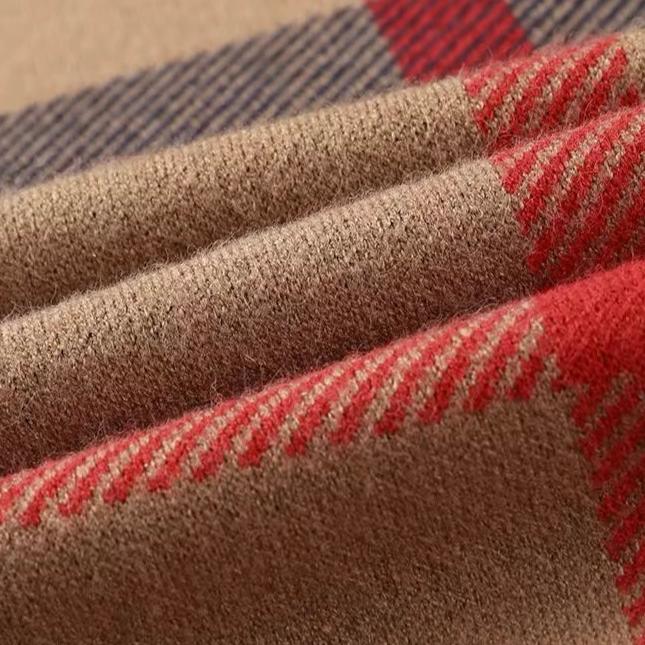 Ridgeway Check Knit Sweater