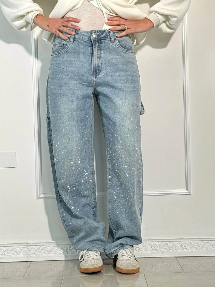 Women’s Wide Leg Denim Jeans