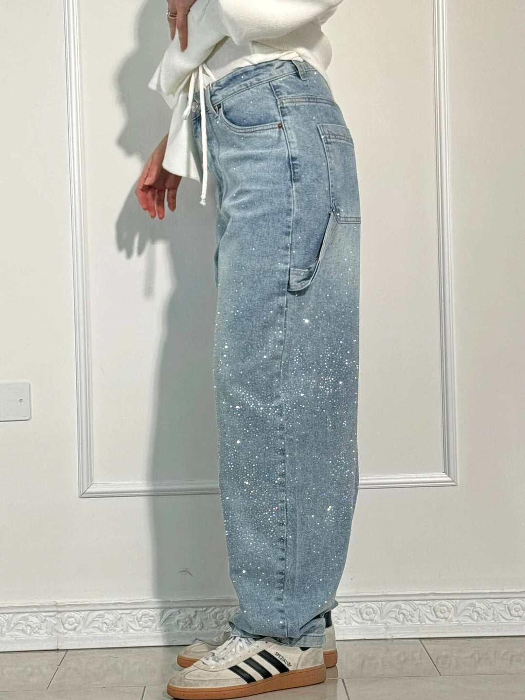 Women’s Wide Leg Denim Jeans