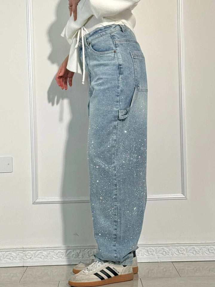 Women’s Wide Leg Denim Jeans