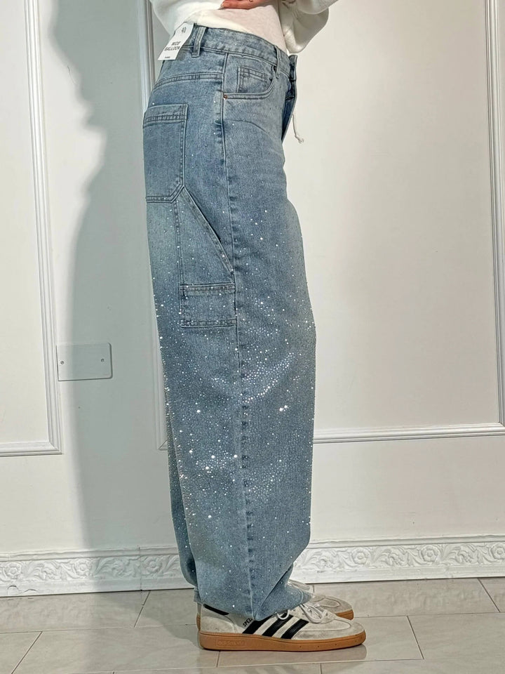 Women’s Wide Leg Denim Jeans