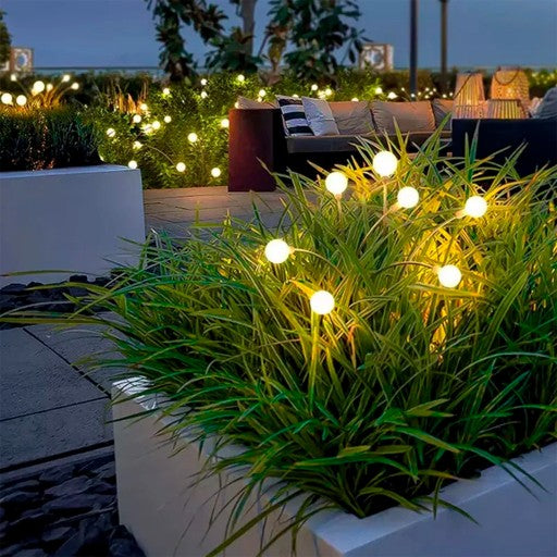 Firefly-Inspired Solar Garden Lights – Waterproof LED Pathway Set