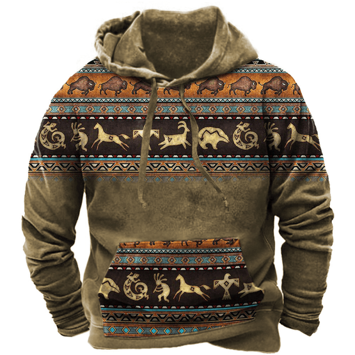 Jerome Aztec Hoodie