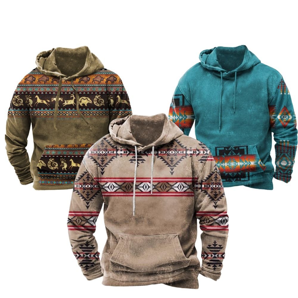 Jerome Aztec Hoodie