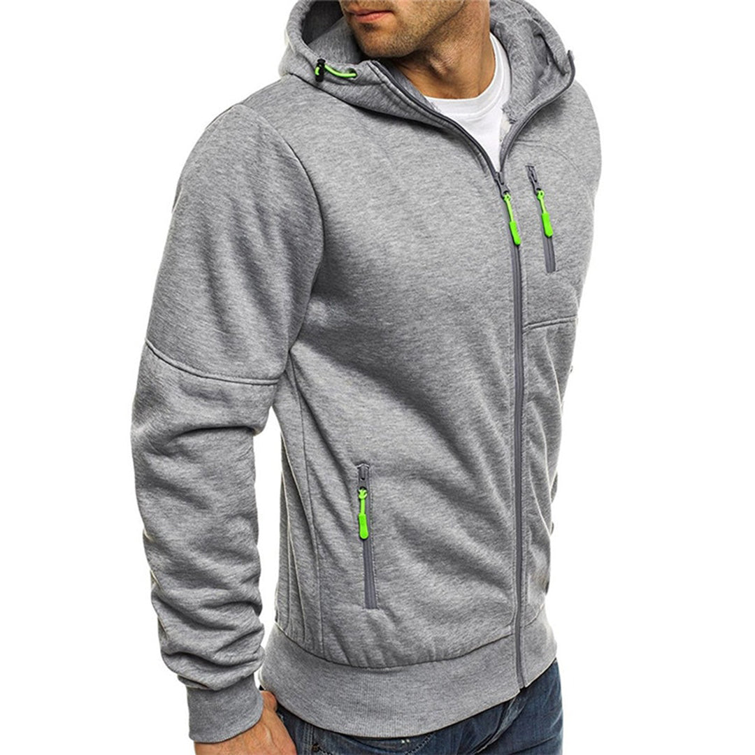 Zip-Up Fleece Hoodie