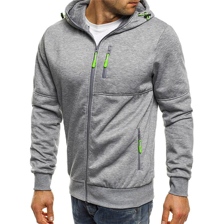Zip-Up Fleece Hoodie