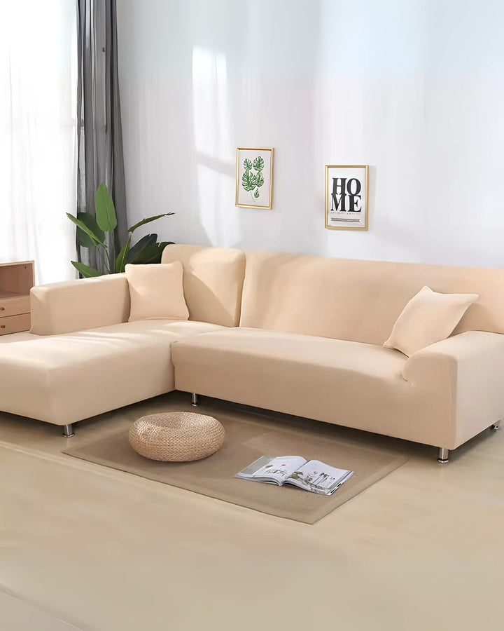Corner Sofa Stretch Cover Set – Modern Fit