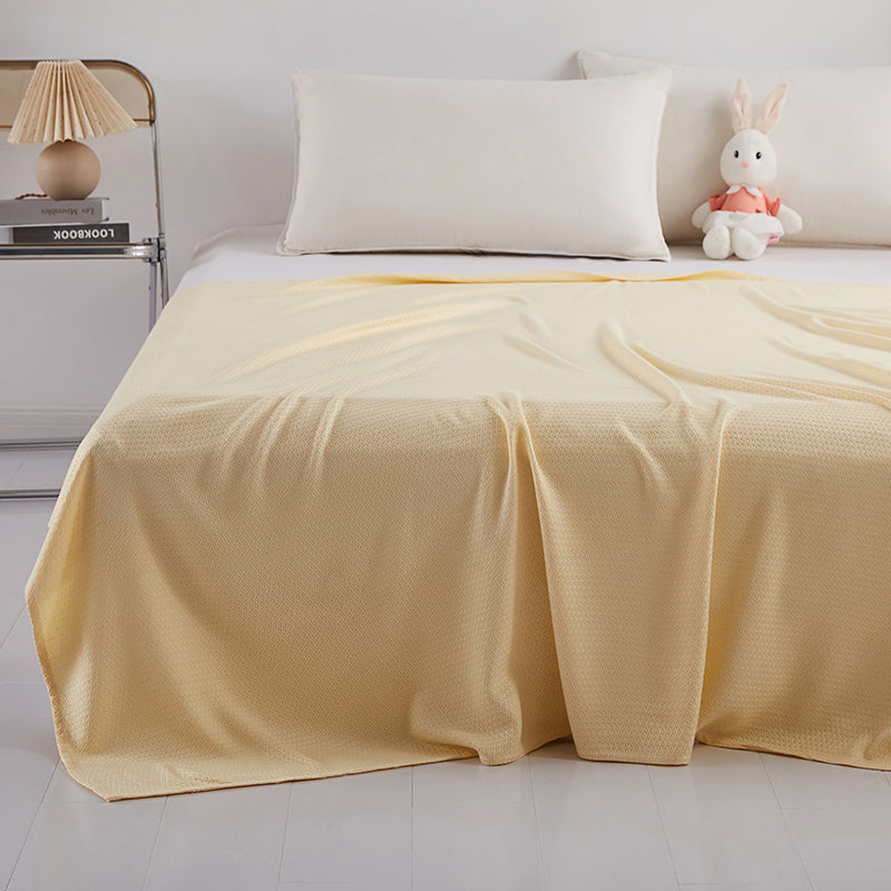 100% Bamboo Fiber Soft Cooling Blanket For Summer