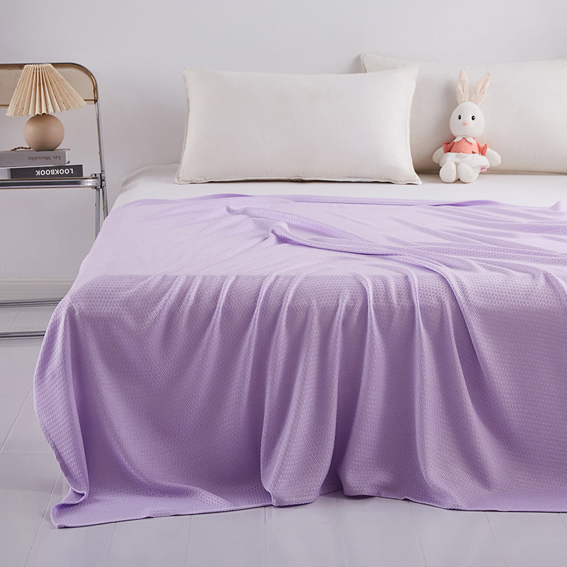 100% Bamboo Fiber Soft Cooling Blanket For Summer