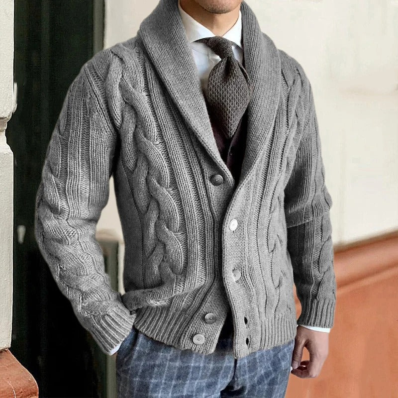 Harrington Knit Cardigan