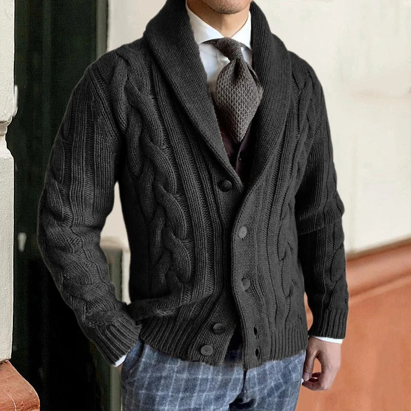 Harrington Knit Cardigan