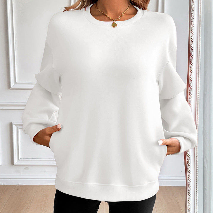 Cotton-Blend Lounge Sweatshirt