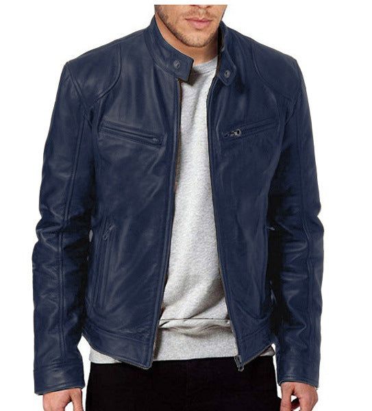 Classic Leather Moto Jacket