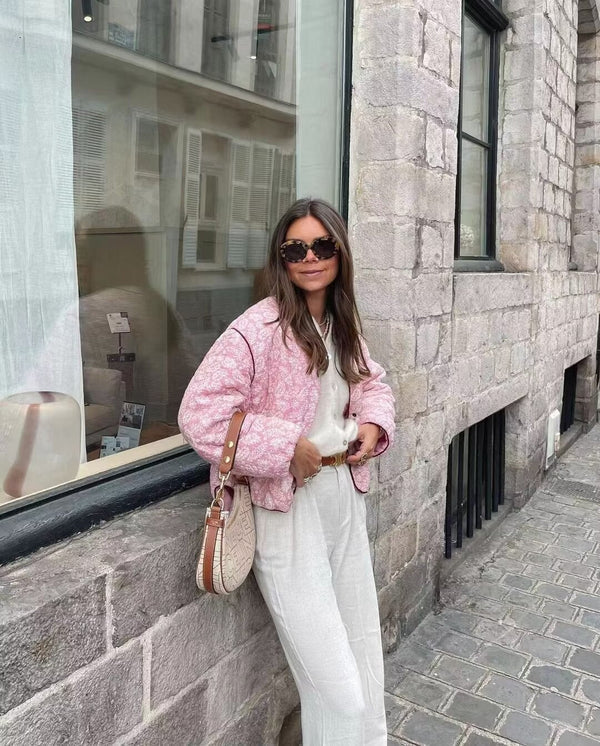 Maribel Floral Quilted Jacket