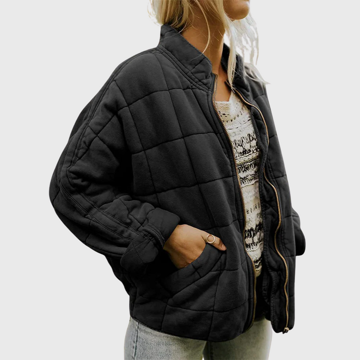 Aria Quilted Zip Jacket