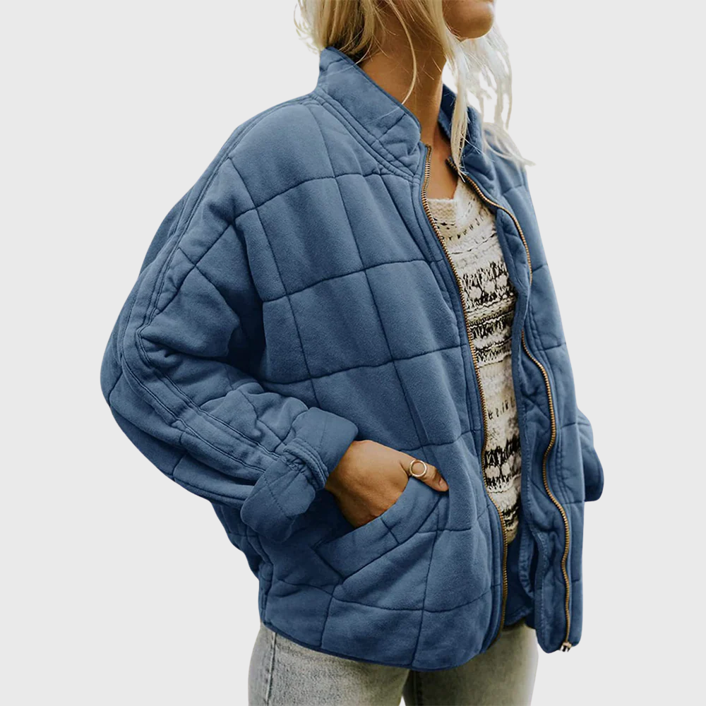 Aria Quilted Zip Jacket
