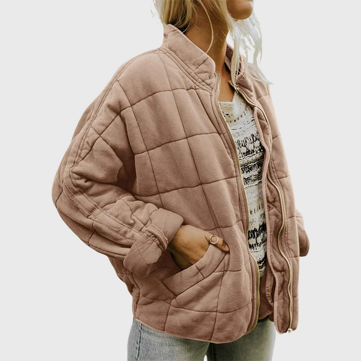 Aria Quilted Zip Jacket