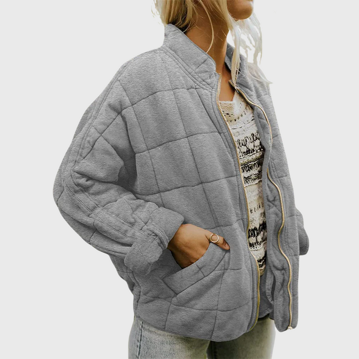 Aria Quilted Zip Jacket