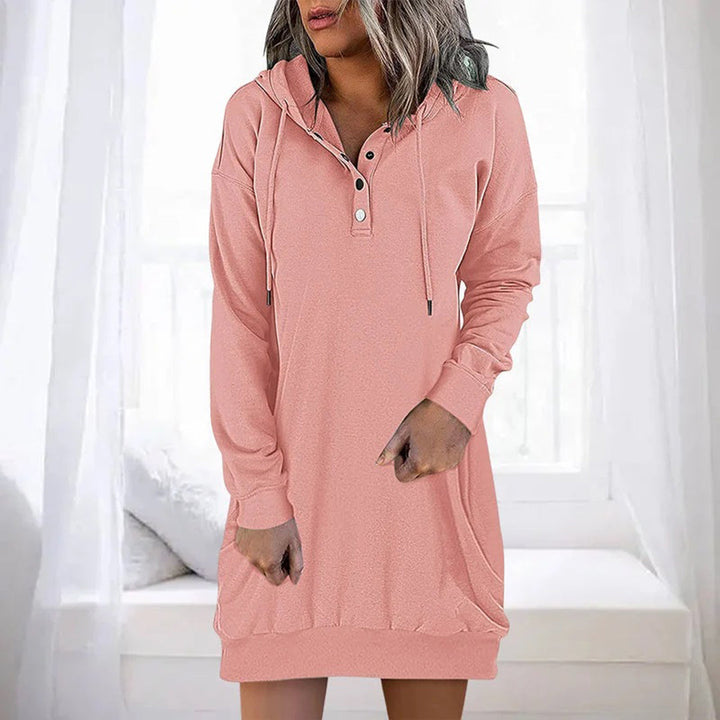 Luna Casual Hoodie Dress