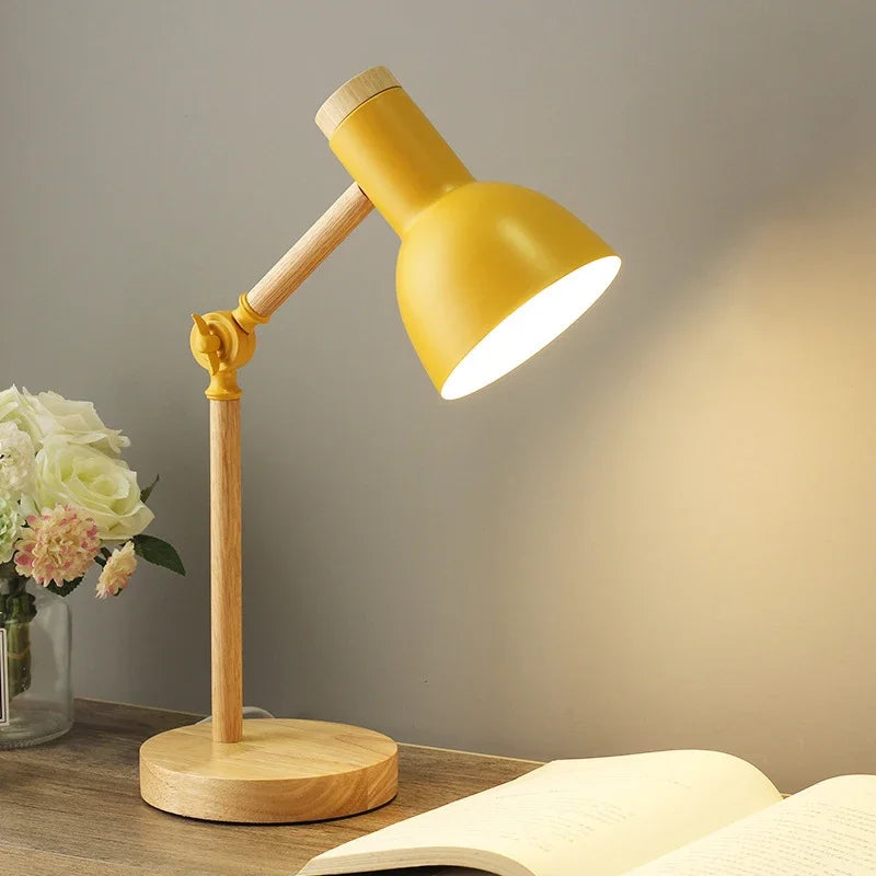 Arlo Wooden Desk Lamp