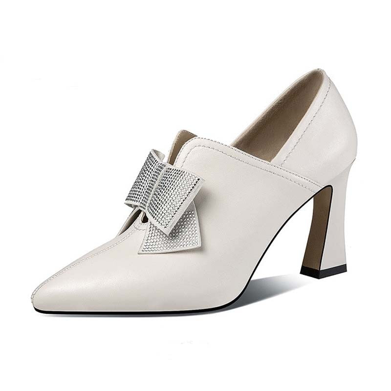 Elegant heels with bow - Edward Fraiser