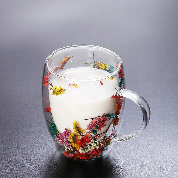 Hanok Petal Craft Mugs