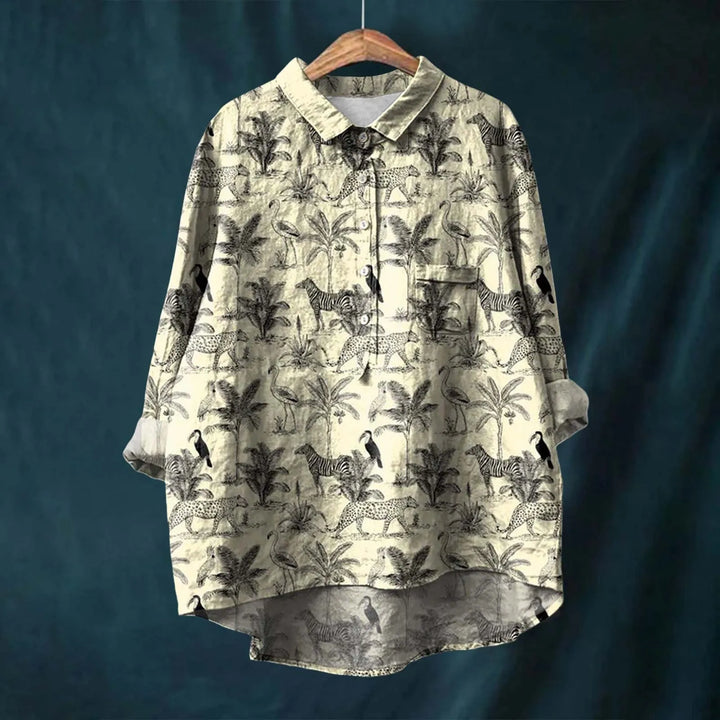 Florence Botanical Print Shirt