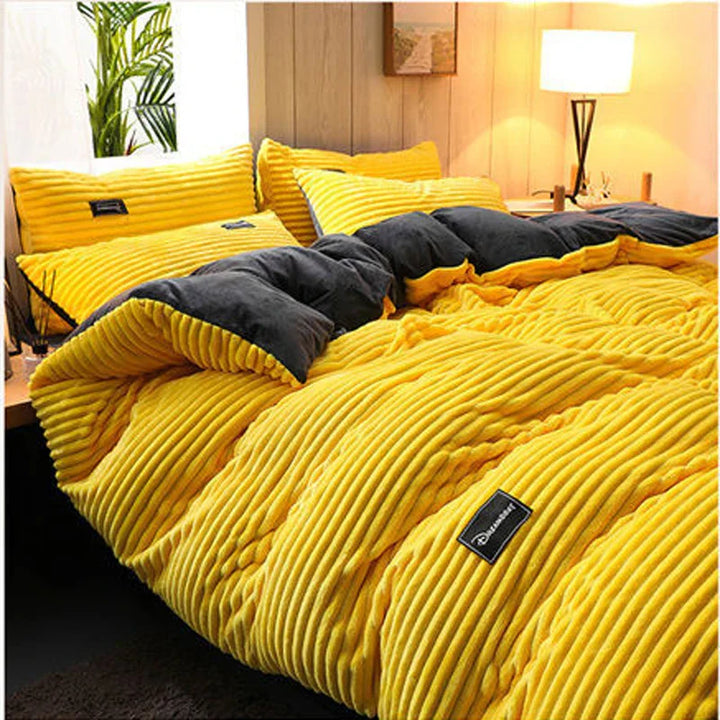 Ultra Soft Corduroy Duvet Cover Set