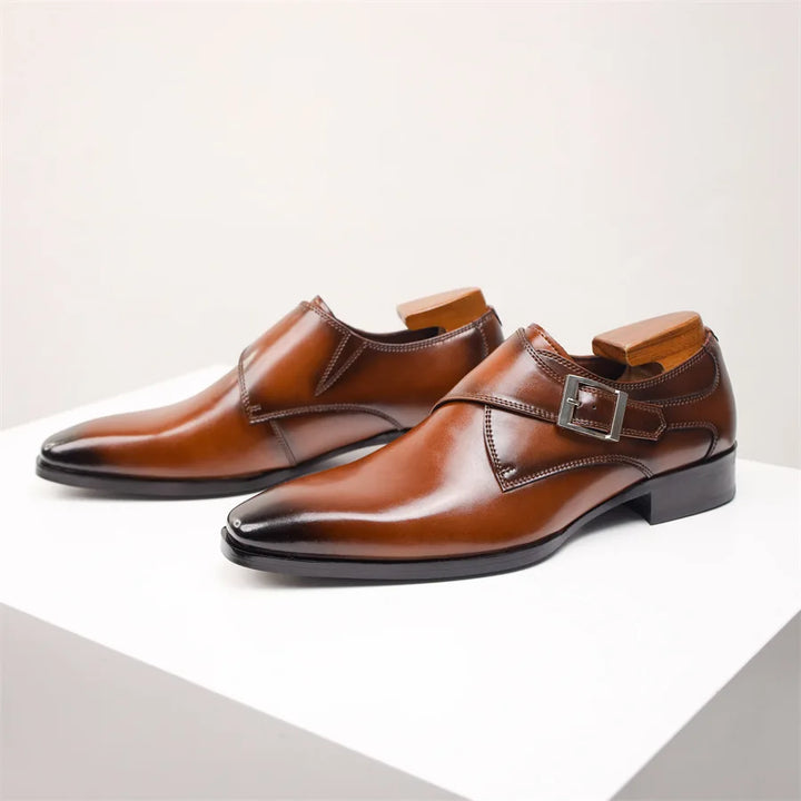 Verona Monk Strap Dress Shoes